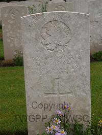 Etaples Military Cemetery - McDonald, A